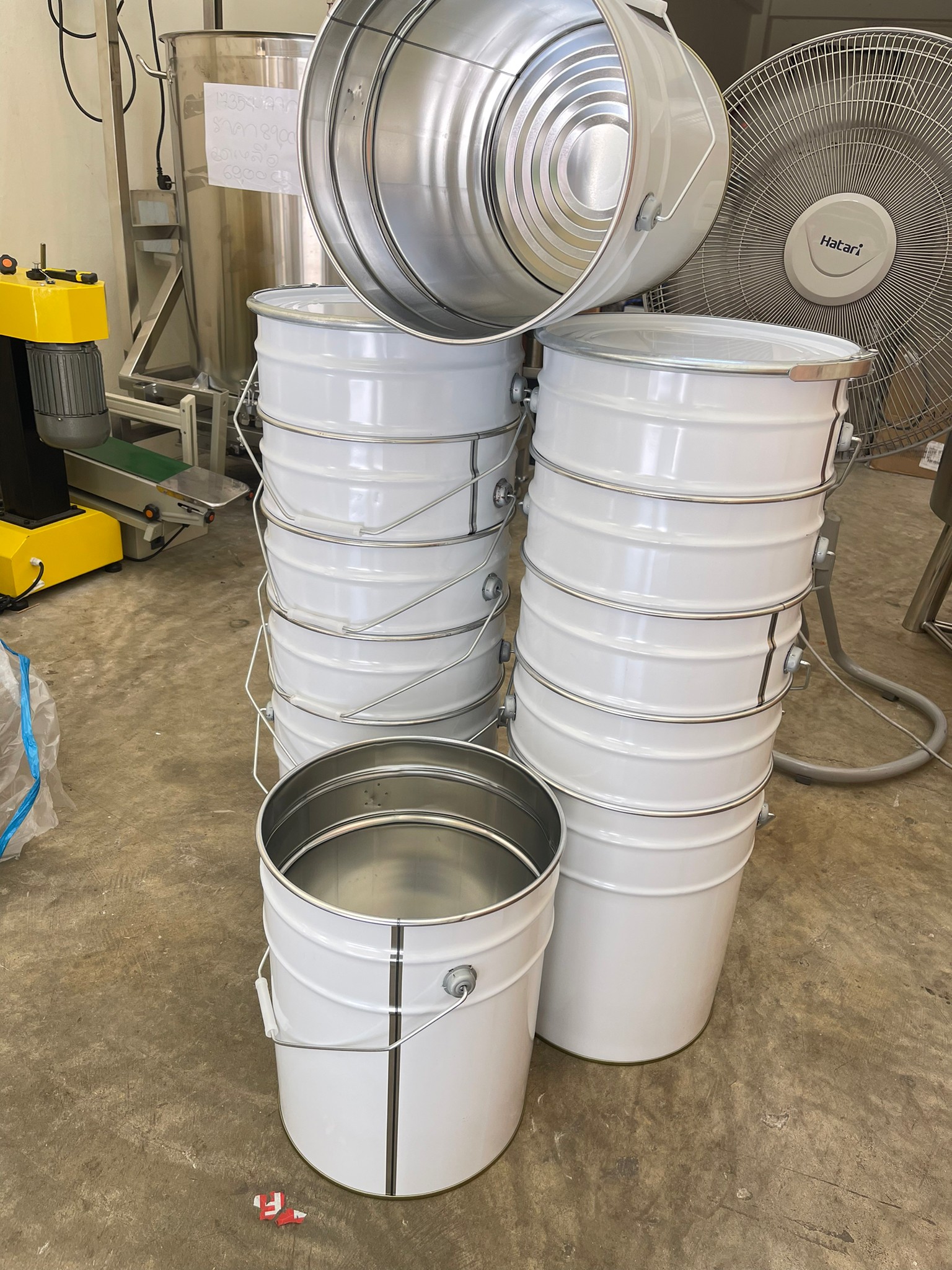 ถังเหล็ก ถังสี ถังกาว ถังเคมีเหล็ก 10L 18L 20L MKTY