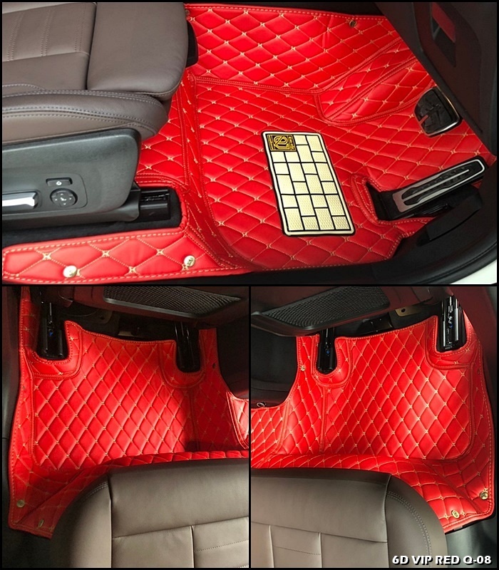 พรมปูพื้นรถยนต์6D VIP JAGUAR F-PACE 2016 6ชิ้น เต็มคัน