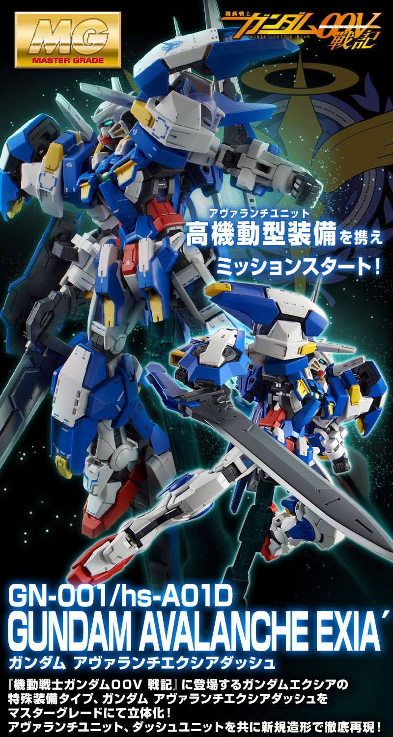 MG 1/100 GUNDAM AVALANCHE EXIA’