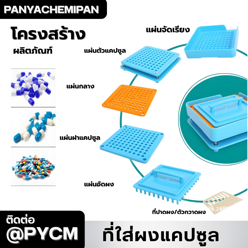 24217กล่องบรรจุผงแคปซูล