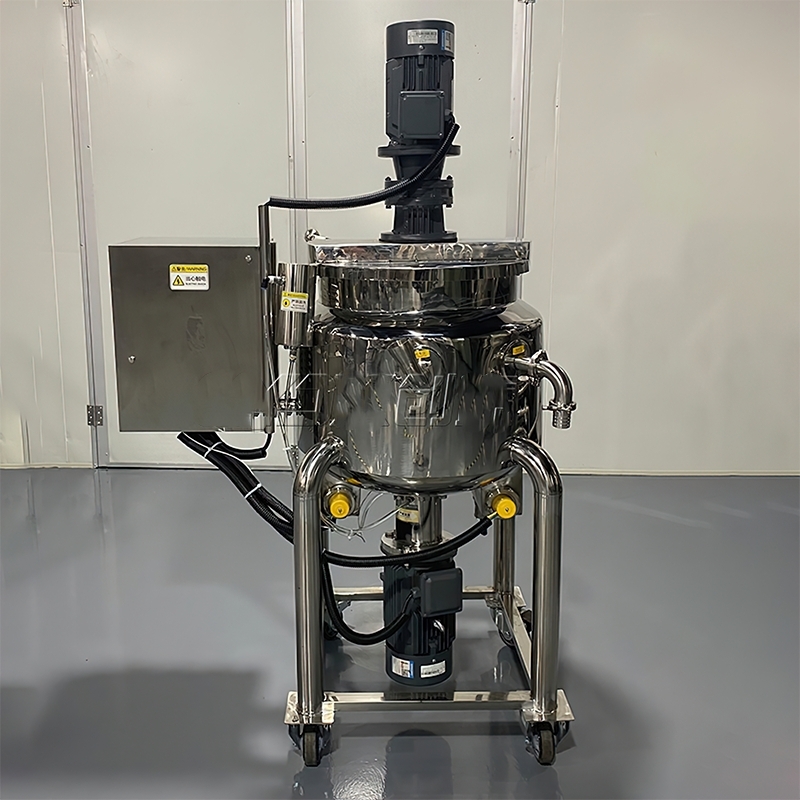 19292 เครื่องผสมของเหลวอเนกประสงค์ขนาดเล็ก สำหรับผลิตแชมพูและเคมีภัณฑ์ รุ่น CYJX mixing tank