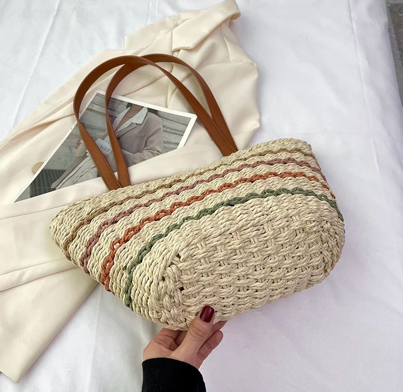 กระเป๋าสะพายใบใหญ่ สายหนังpu แฟชั่น เกาหลี 🍧