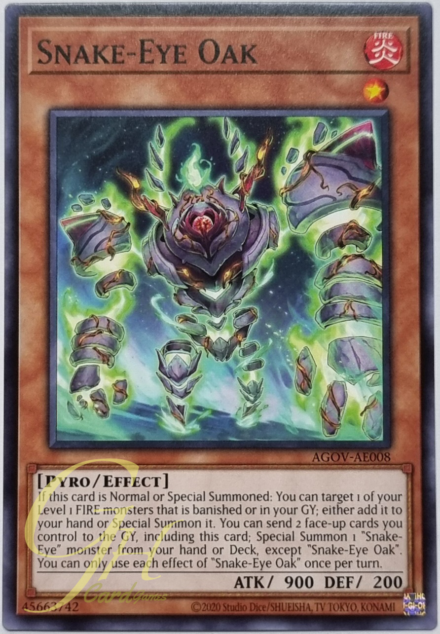 Yugioh [AGOV-AE008] Snake-Eye Oark (Common)