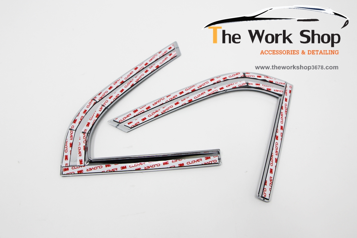 C Pillar Molding for Rio 5 Door ( โครเมี่ยมแต่งขอบกระจกหลัง )