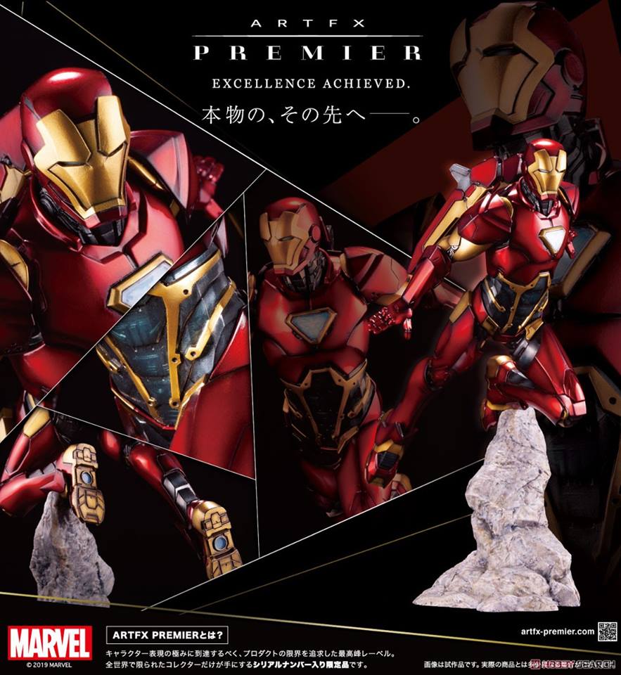Artfx Premier Iron Man (Completed)