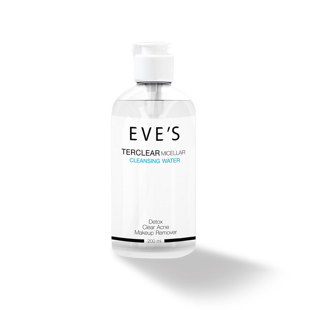 EVE'S คลีนซิ่ง เทอร์เคลียร์ / TER CLEAR MICELLAR CLEANSING WATER ละลายเครื่องสำอาง