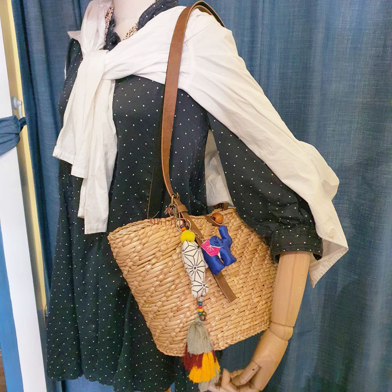 กระเป๋าไปทะเล กระเป๋าสะพายข้าง กระเป๋าสายหนัง กระเป๋าสาน กระเป๋าเกาหลี 🏖