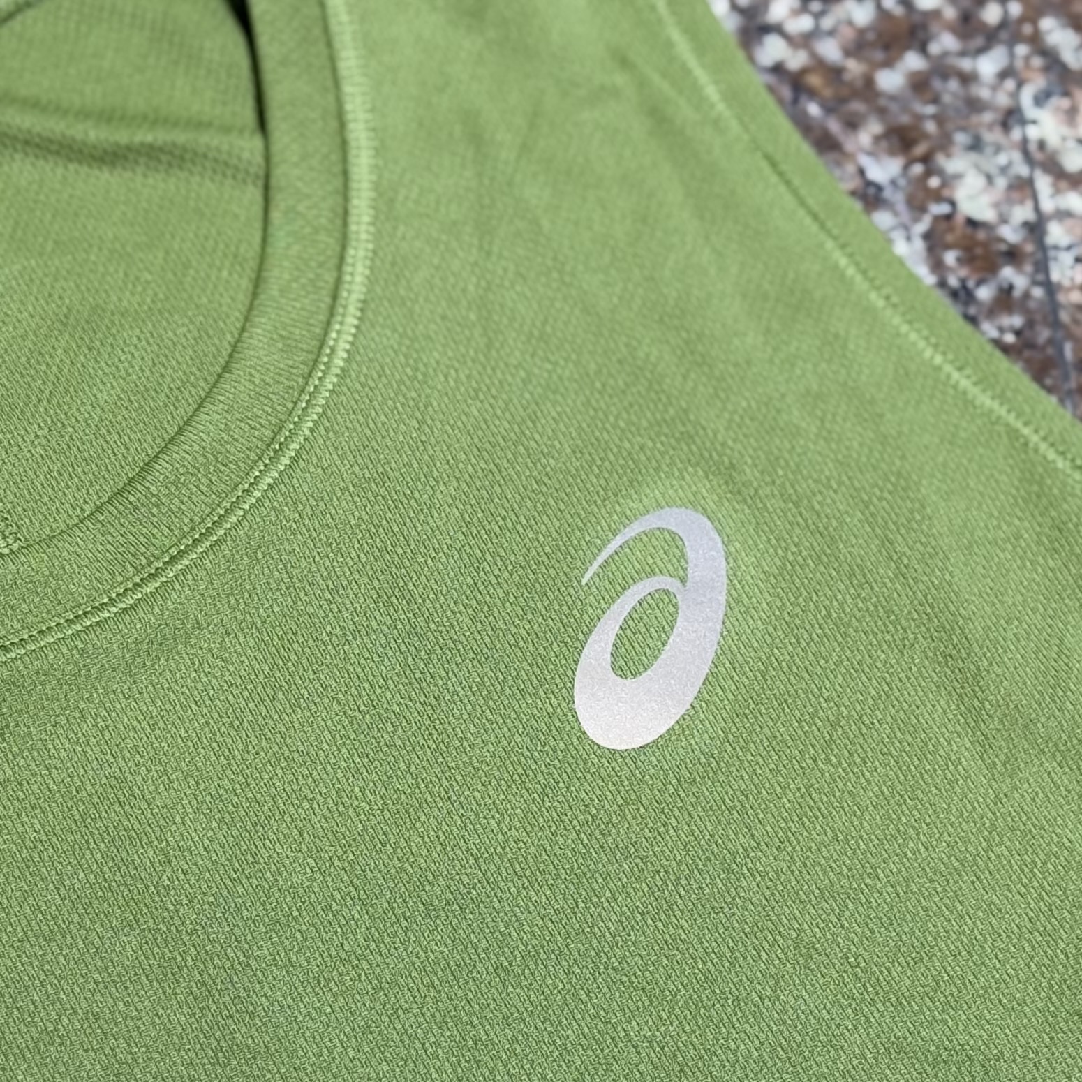 เสื้อวิ่ง ASICS Silver Running Tank ‘Cactus’ (S)