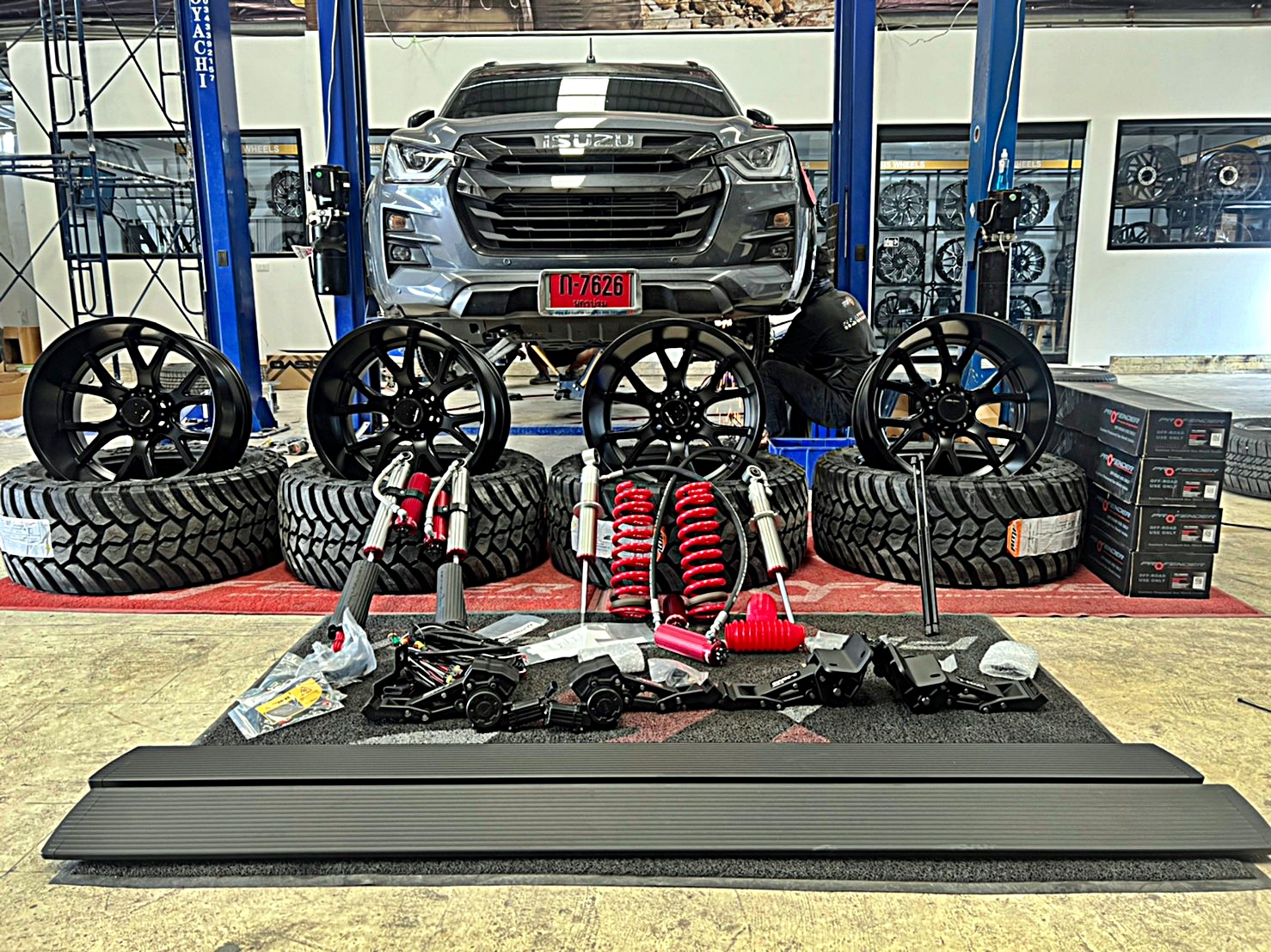 D_MAX_ทะเบียนนครปฐม ทำทรงเมกาที่ STEP9