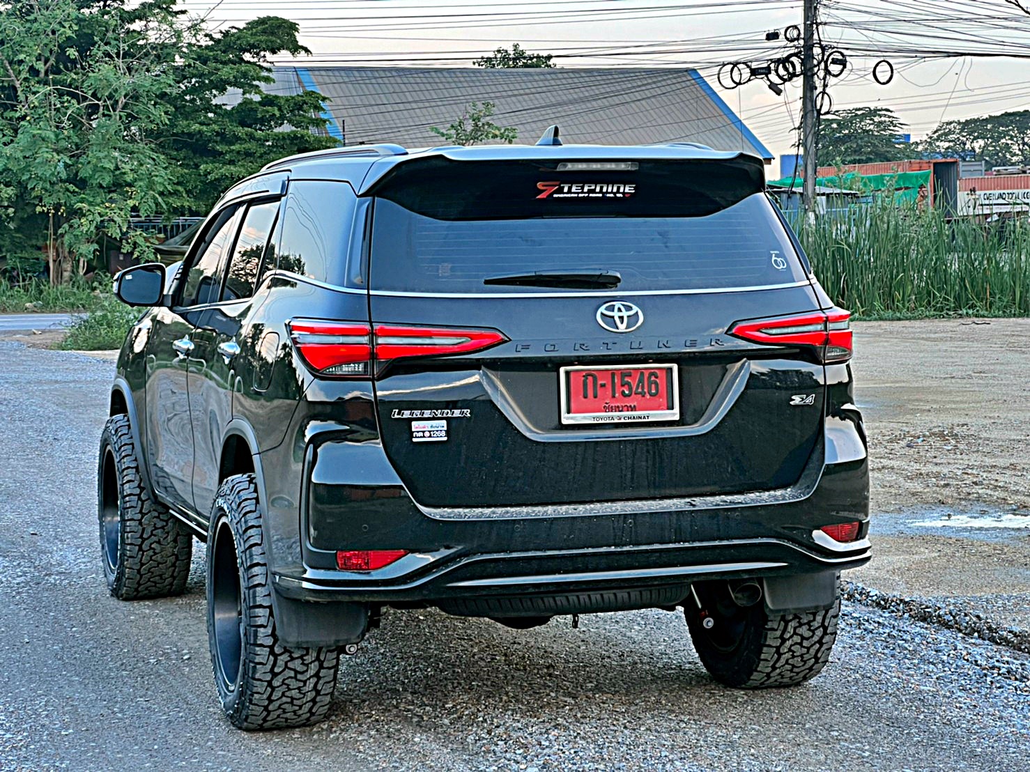 #TOYOTA_LEGENDER_จองคิวจากชัยนาท ไม่ยก ใส่ล้อออฟลบ