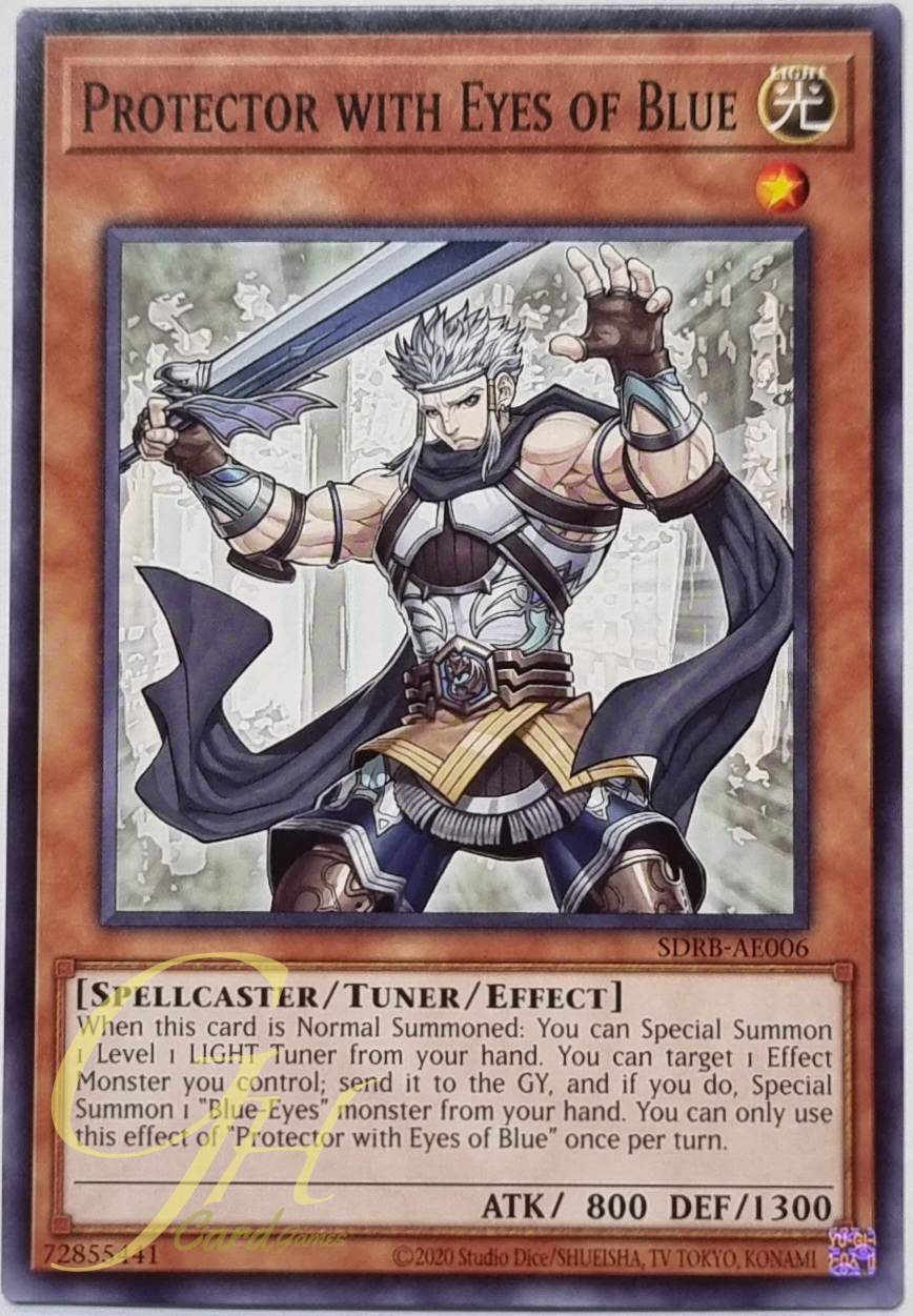 Yugioh [SDRB-AE006] Protector with Eyes of Blue (Common)