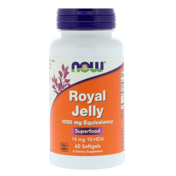 Now Foods, Royal Jelly 1000 mg, 60 Softgels