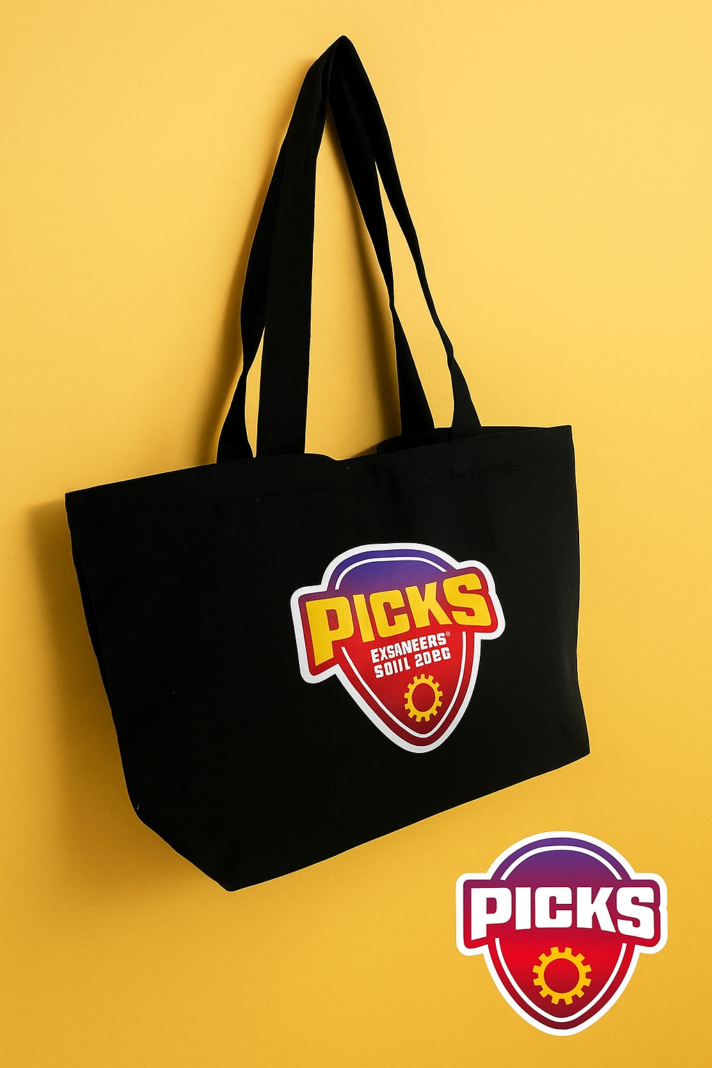 🛍️กระเป๋า Tote สกรีน logo