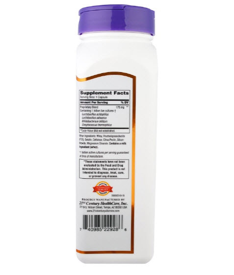 21st Century Health Care, Acidophilus, Probiotic Blend, 150 Capsules