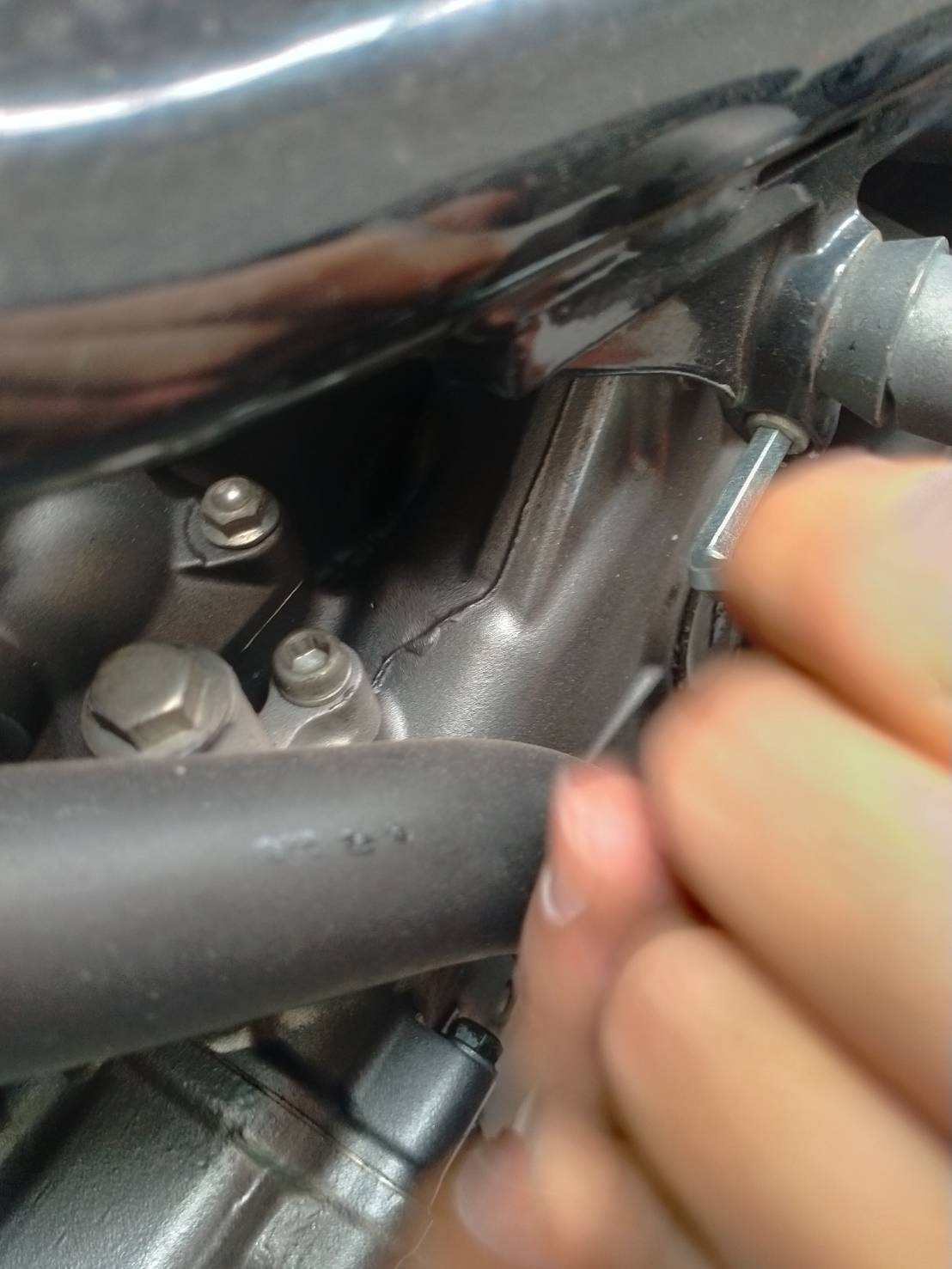 กันล้มข้าง TNT 899 TNT1130 แบร์นMothracing สีดำ