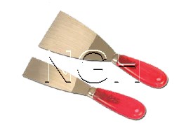 เกรียงโป๊วสี สเตนเลส ด้ามพีวีซีใส KING EAGLE