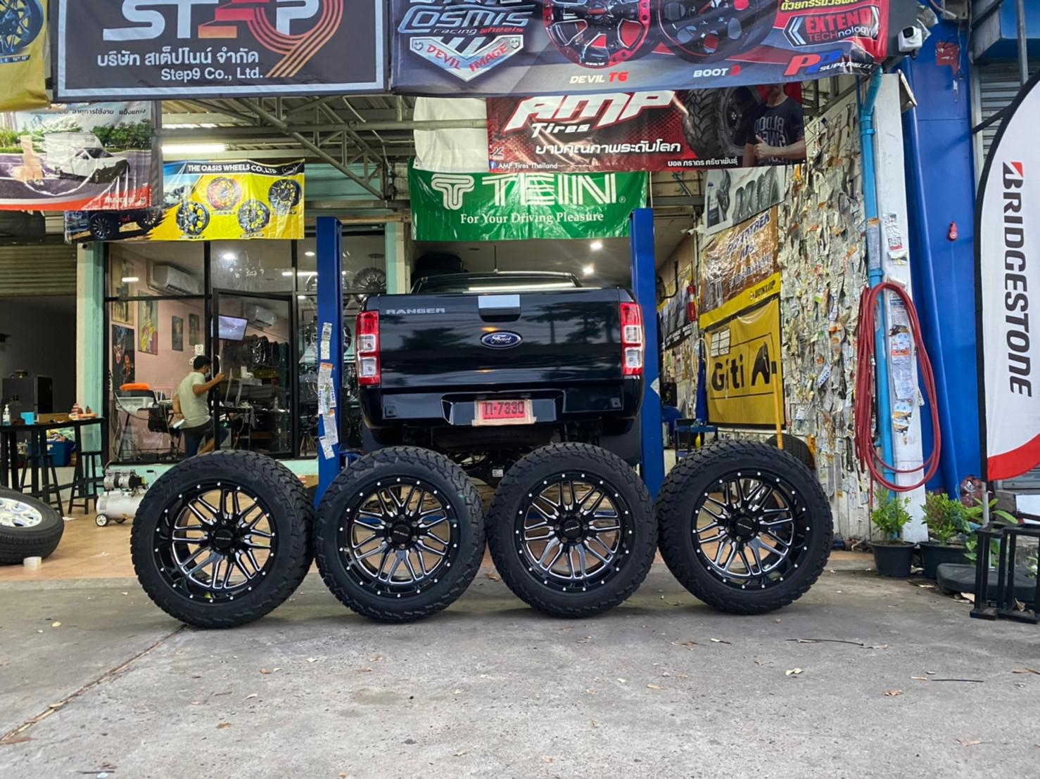 OFFROAD ขอบ20 ออฟ-44 กว้าง12 พร้อมยาง 285/55-20