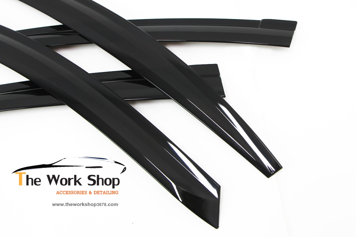 Smoke Door Visor for Civic All New - กันสาดสีดำ