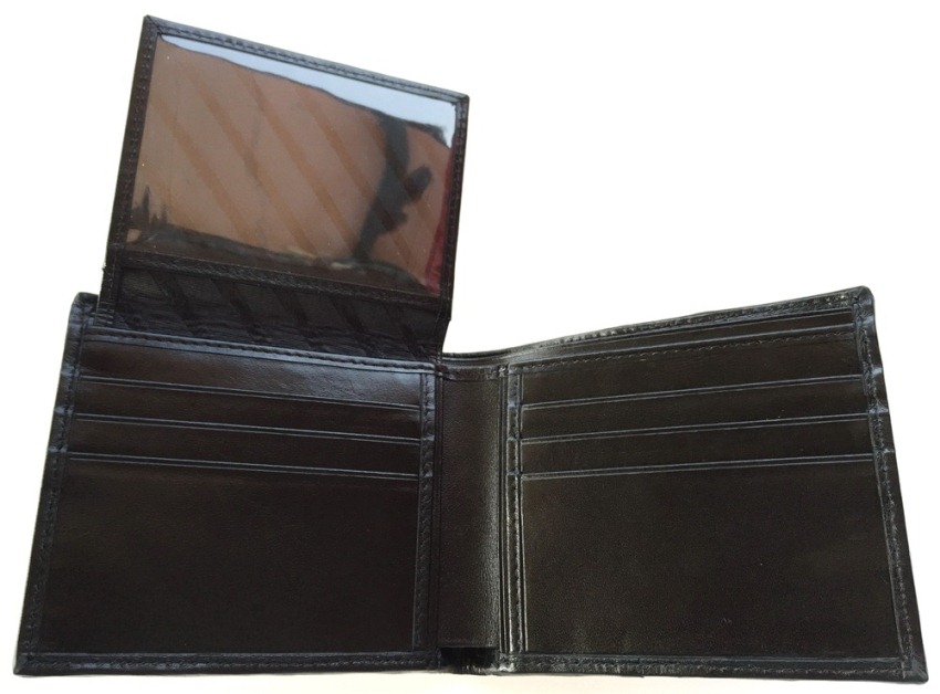 กระเป๋าสตางค์หนังนกกระจอกเทศแท้ สีน้ำตาลแทน แบบสั้นUS