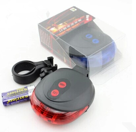 ไฟท้ายจักรยาน Laser Tail Light รุ่น DW-116
