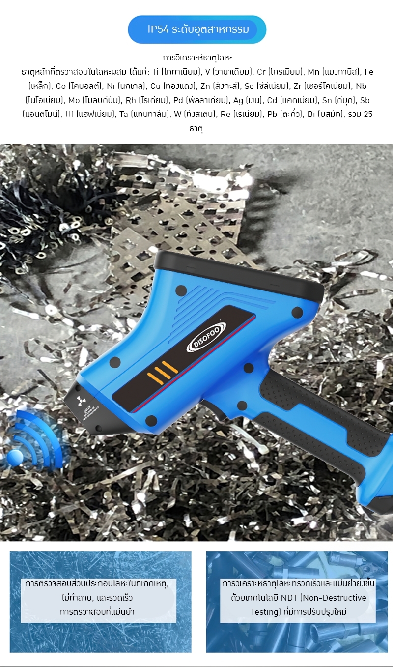 18797 เครื่องตรวจจับสแตนเลส แร่และโลหะผสม รุ่น S2