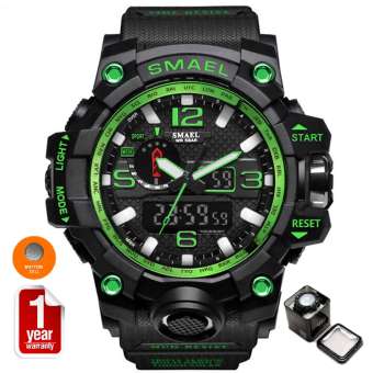 SMAEL นาฬิกาข้อมือผู้ชาย Sport Digital LED รุ่น SM1545 พร้อมกล่องเหล็ก SMAEL