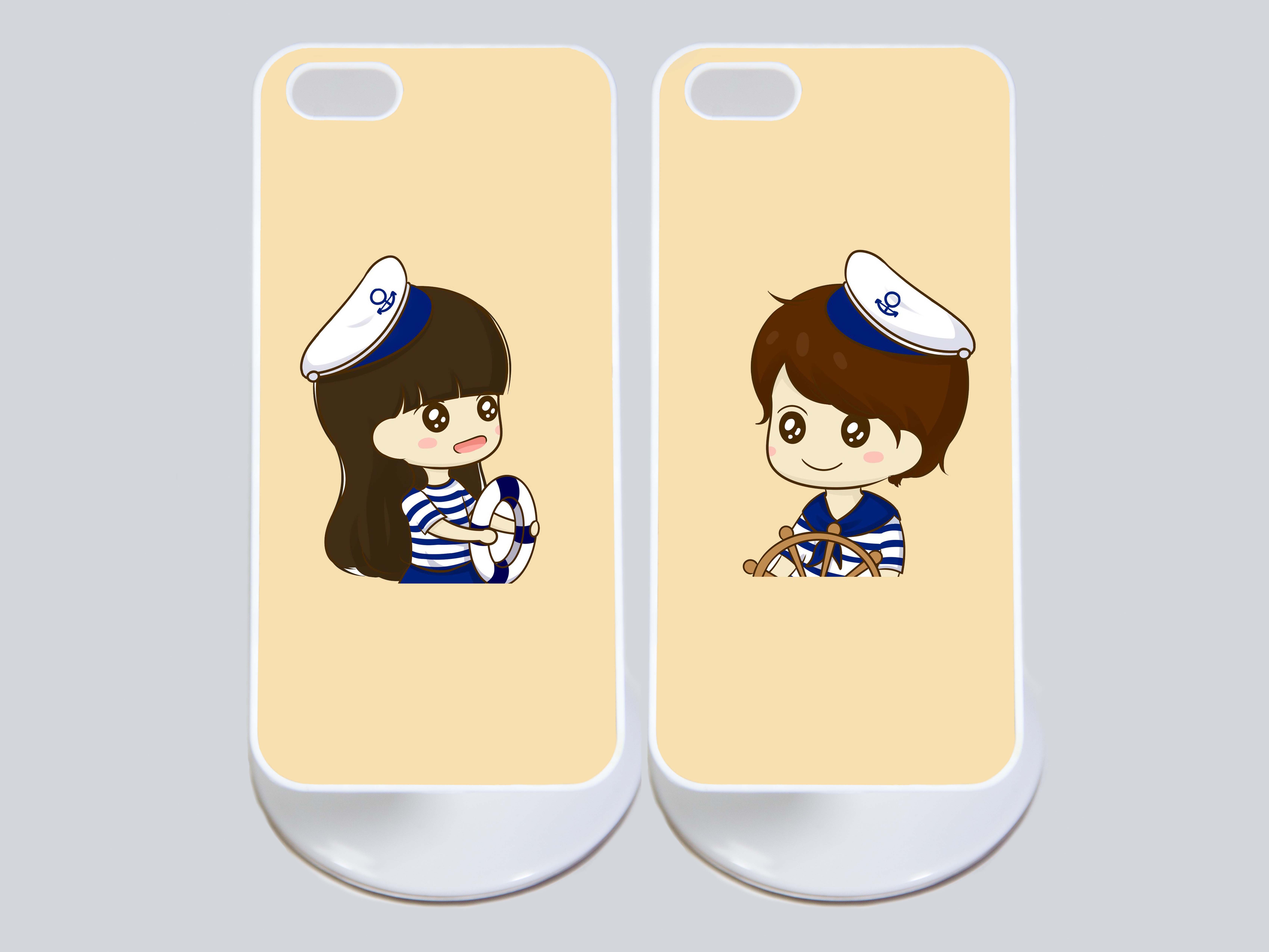 เคสสั่งทำ - ลายคู่ ลายการ์ตูน