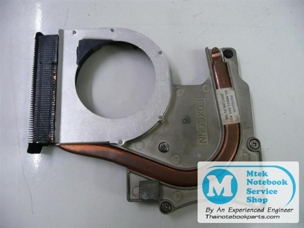 MT00922 ฮีทซิ้งค์ระบายความร้อนโน๊ตบุ๊ค 60.4S601.001 A01 455843-001 - HP dv2600 Compaq V3600 Cooling Heatsink (ไม่มีพัดลม)(Used) 2
