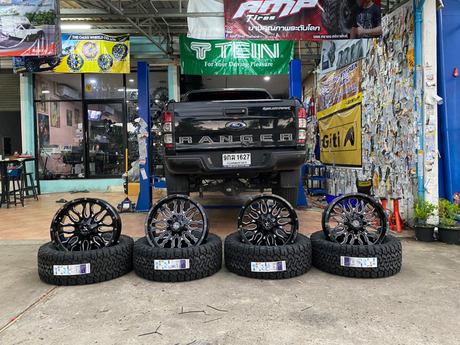 FORD จัดทรงเมกา ที่ STEP9 STEPนี้ไม่ต้องยก