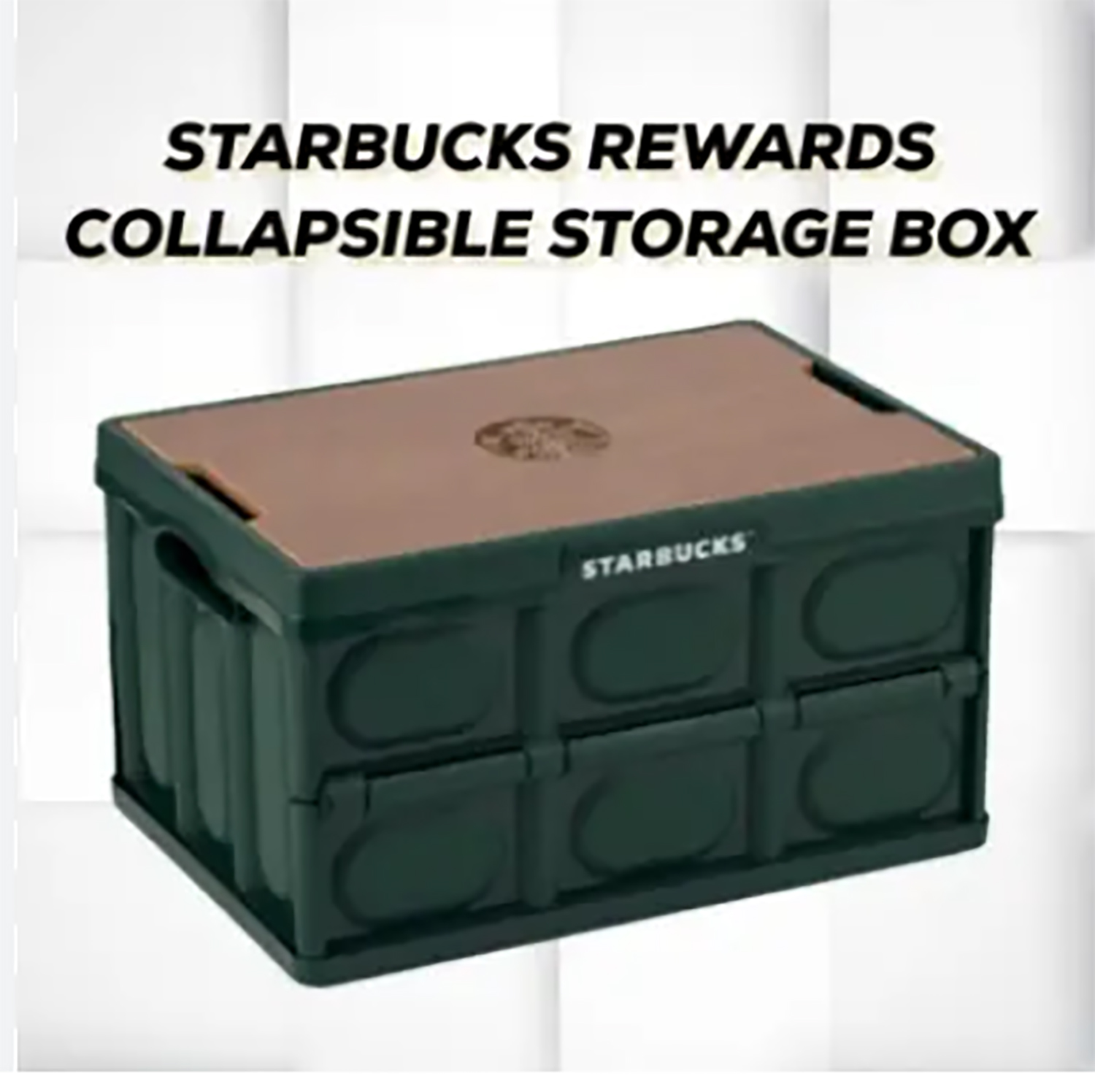 กล่องเก็บของพับได้ สตาร์บัคส์พรีเมียม Starbucks Premium 2024 พร้อมส่ง
