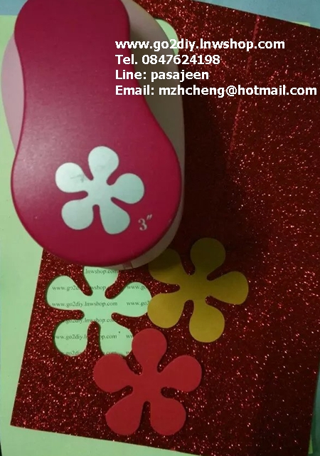 Punch เจาะกระดาษ 5/8"(1.5cm) รูปดอกไม้
