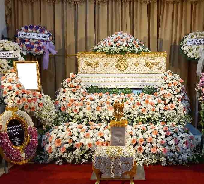 ดอกไม้หน้าศพ WFF90021