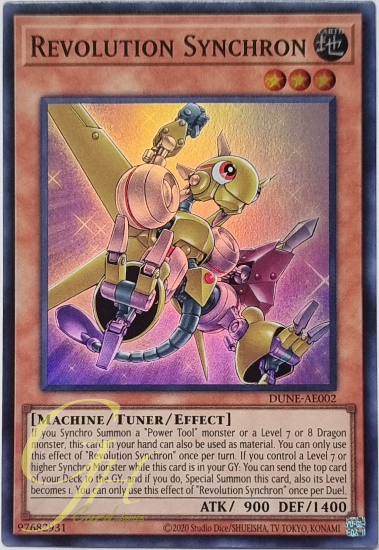Yugioh [DUNE-AE002] Revolution Synchron (Super Rare)