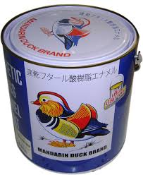 สีน้ำมัน"เป็ดหงส์" น้ำตาล #M259 (1/4L)