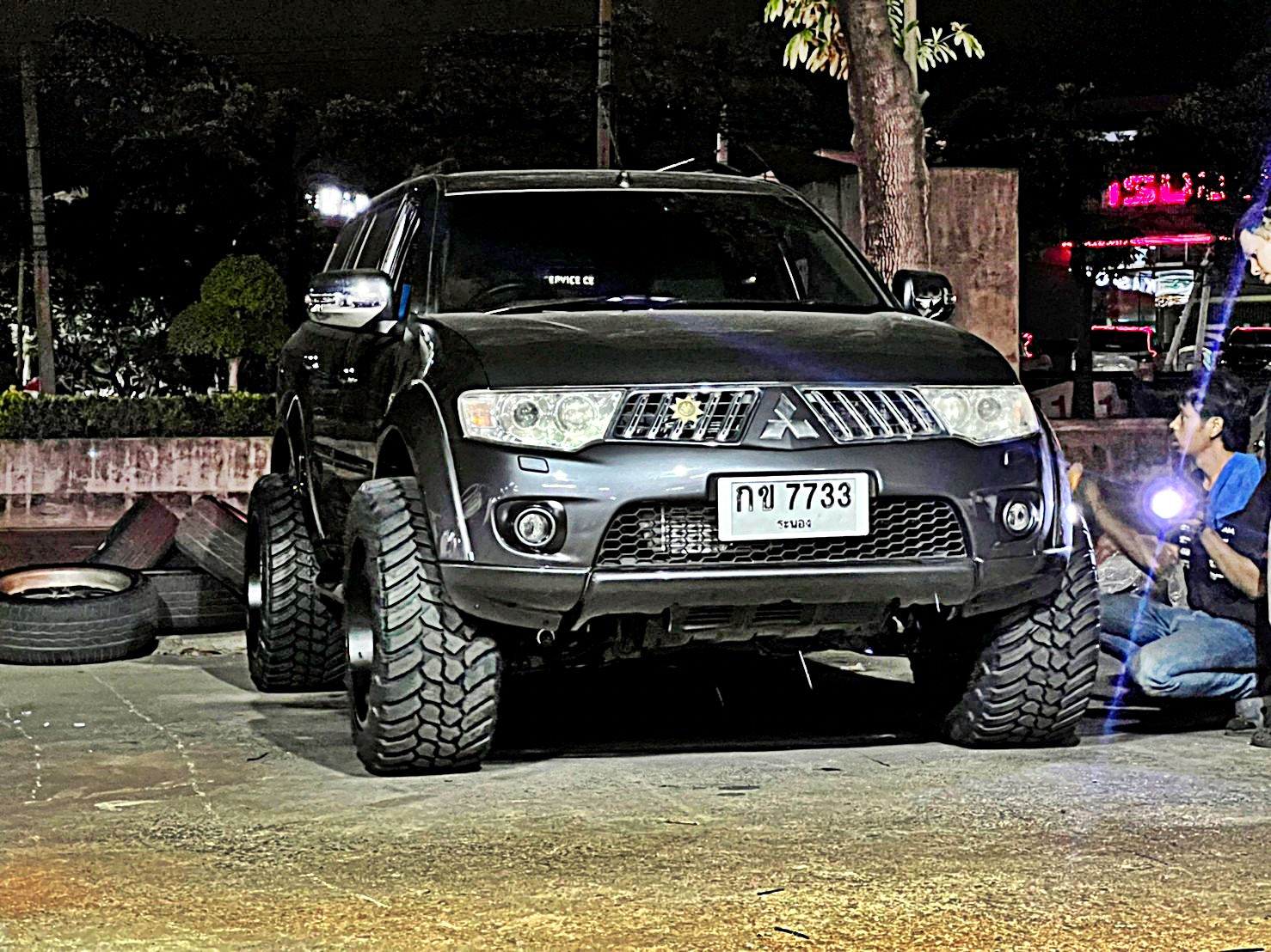 PAJERO_จองคิวจากระนอง ทำทรงเมกาที่ STEP9