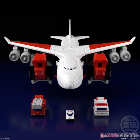 Super Mini Pla Brave Command Dagwon (Set of 3) (Shokugan)