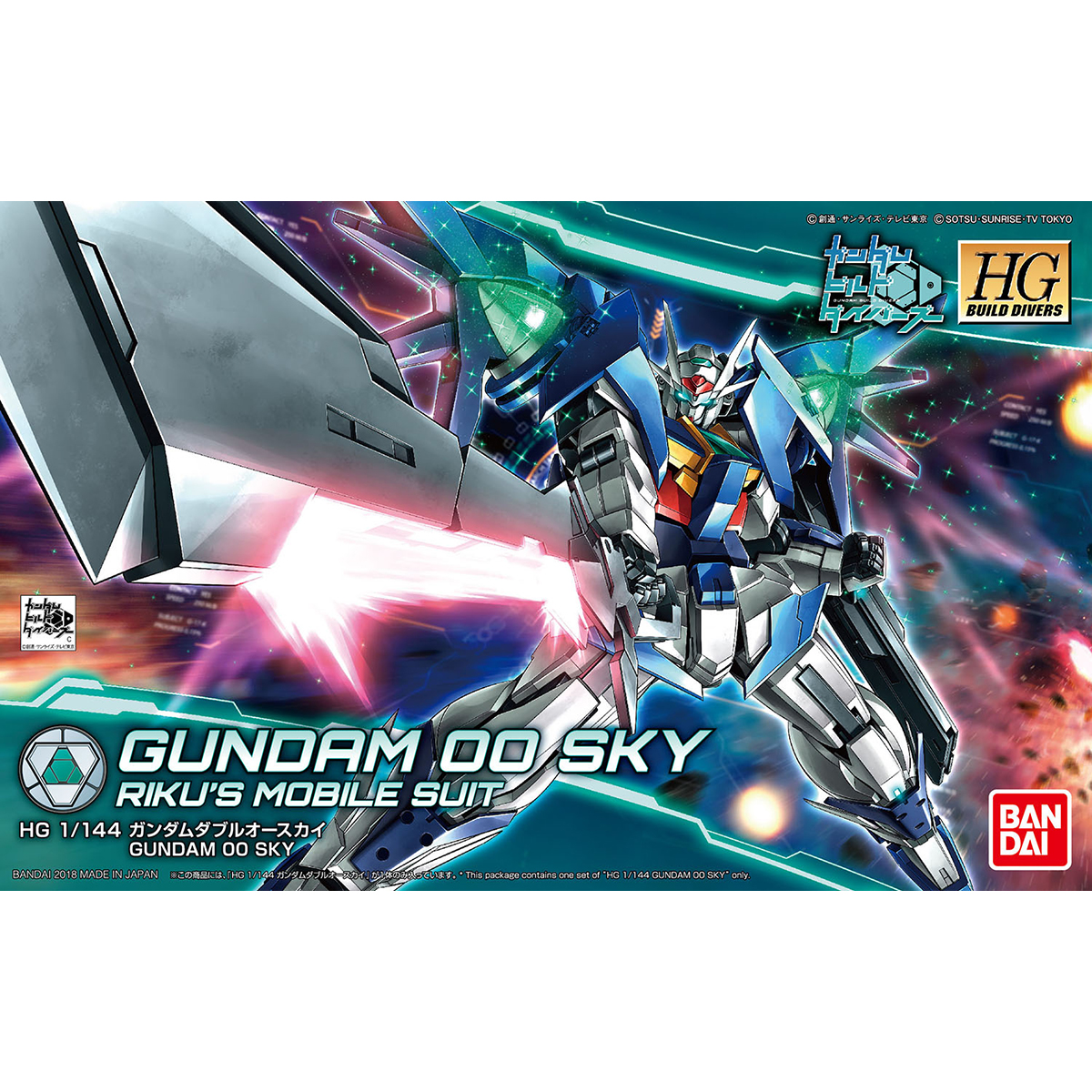 HGBD 1/144 GUNDAM 00 SKY