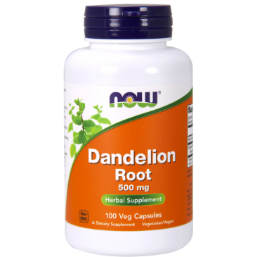 Now Foods, Dandelion Root, 500 mg, 100 Capsules