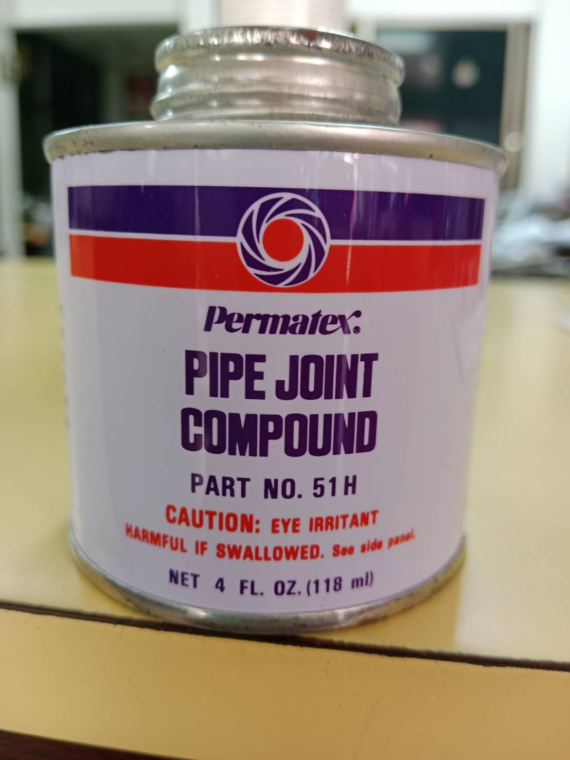 Permatex #51H (80044) Pipe Joint Compound น้ำยาทาเกลียวท่อแป๊บ Size 4oz./118ml.