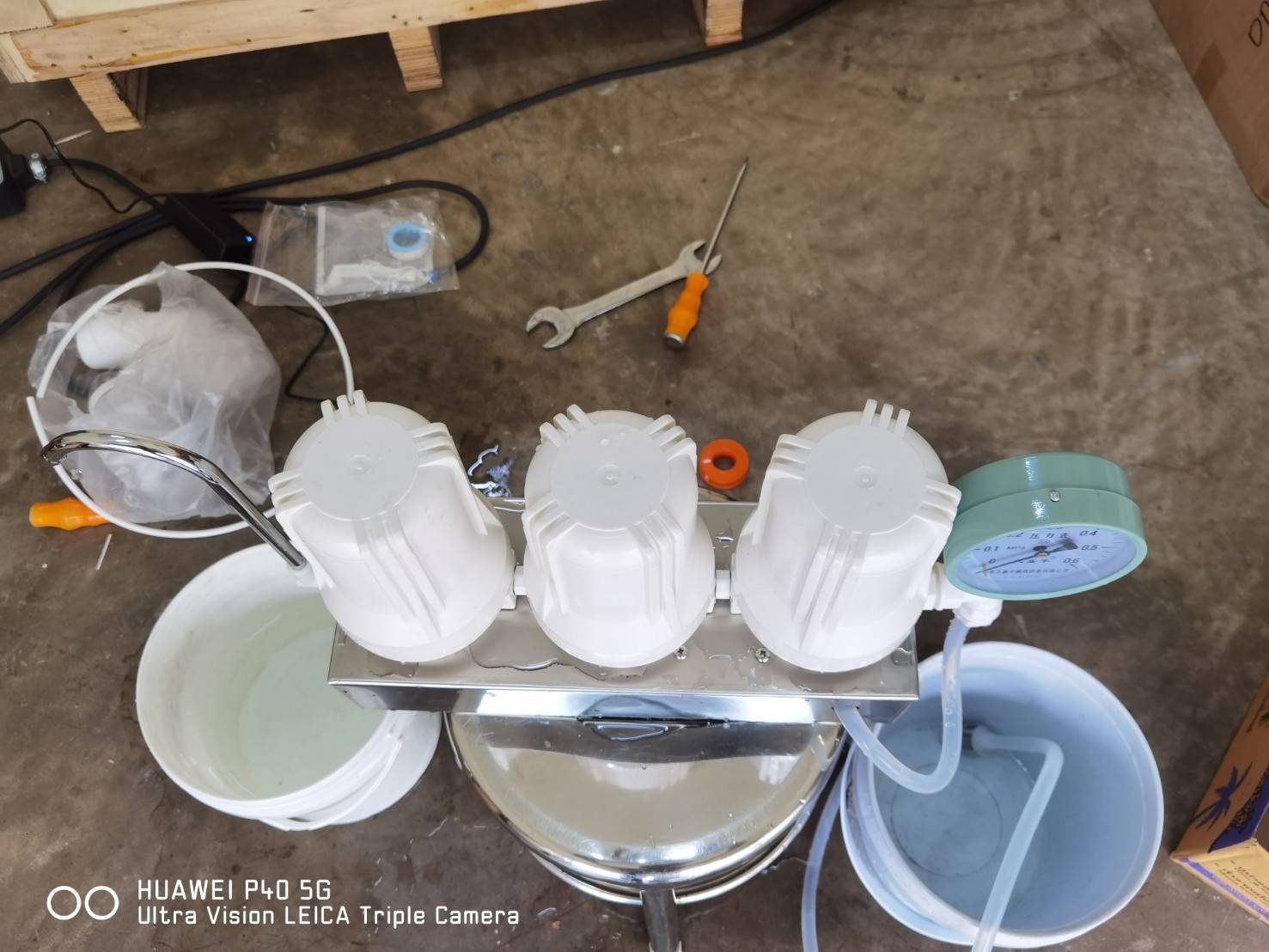 เครื่องกรองสุรา เครื่องกรองเหล้า เครื่องกรองไวน์ กรองอัตโนมัติ YANTAI-08