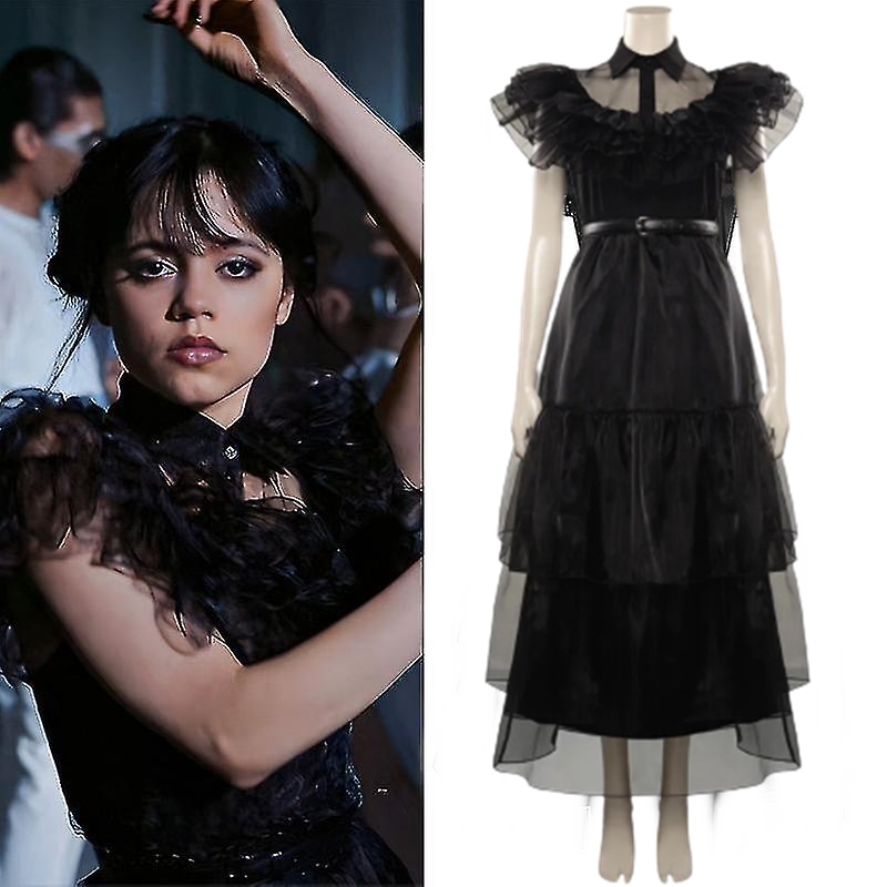 เดรสดำ คอสเพลย์ฮาโลวีน