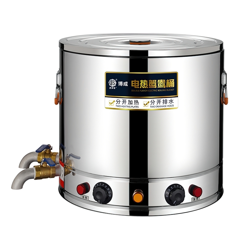 หม้อต้มน้ำไฟฟ้าสแตนเลส 304 ให้ความร้อนและเก็บความร้อนในเครื่องเดียว หม้อต้มซุป BC-YYT