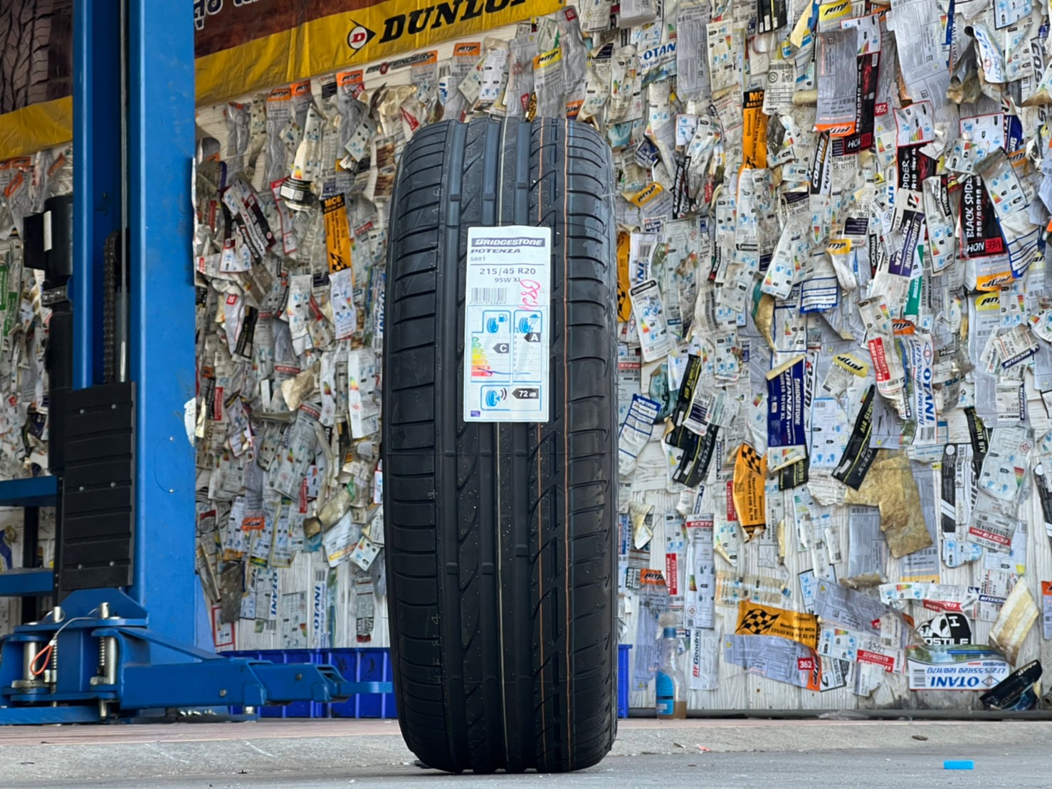BRIDGESTONE S001 215/45-20 สำหรับ BMW I8