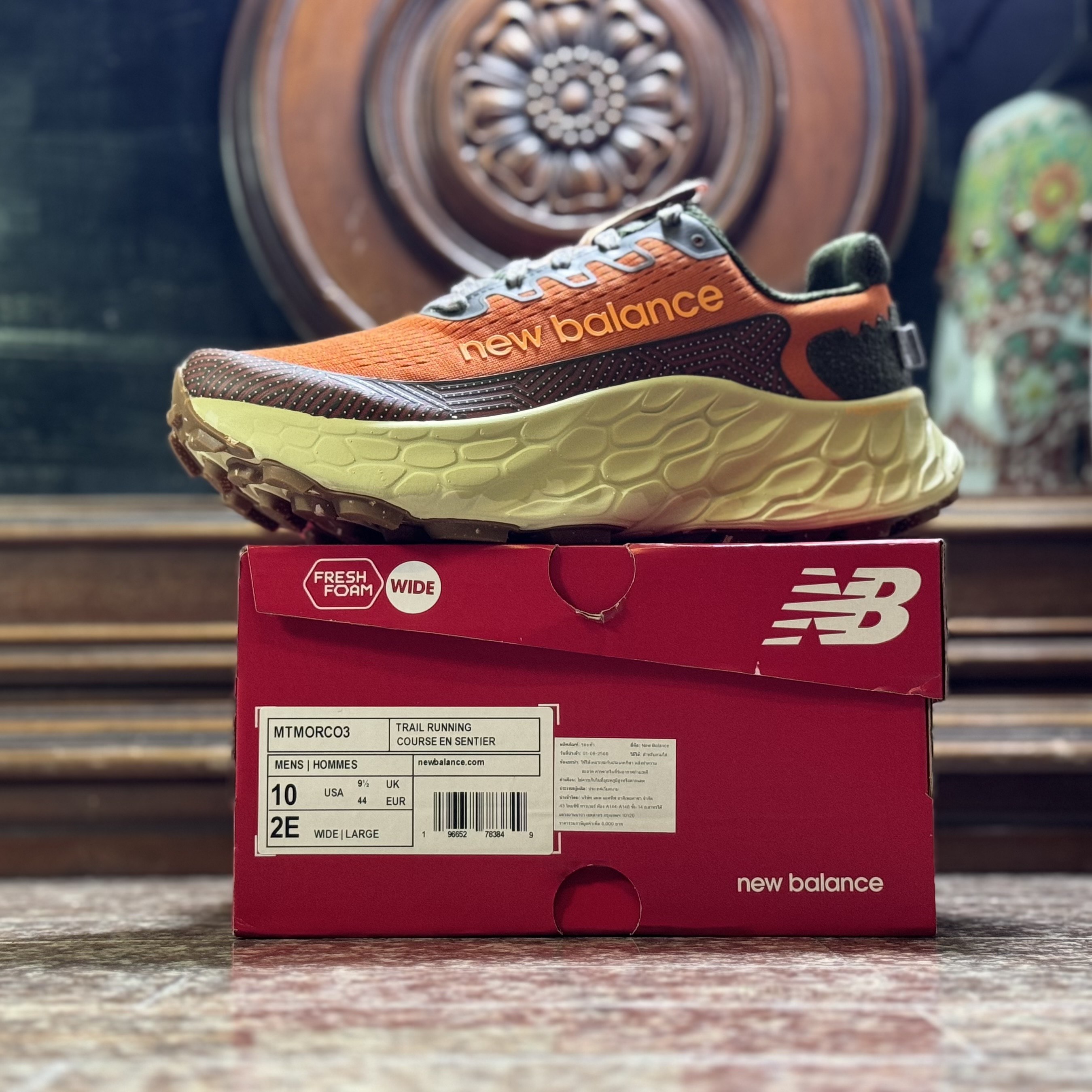 รองเท้าวิ่งเทรล New Balance Fresh Foam More Trail V3 2E (M9/9.5US)