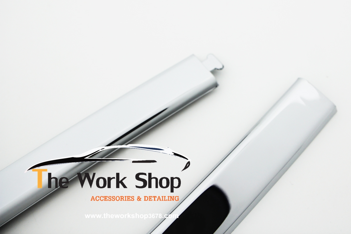 Chrome Rear Glass for H-1 | No Logo ( เส้นโครเมี่ยมแต่งกระจกด้านหลังแบบเรียบ )