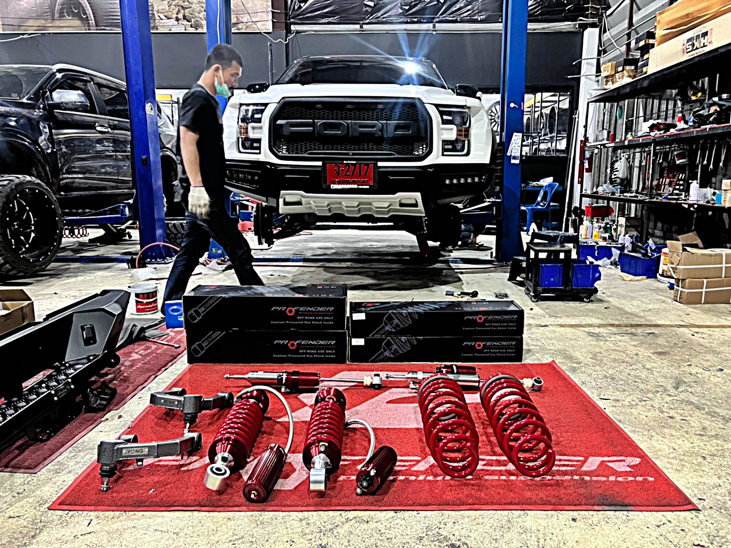 #FORD_EVEREST_ทรงเมกา ที่ STEP9