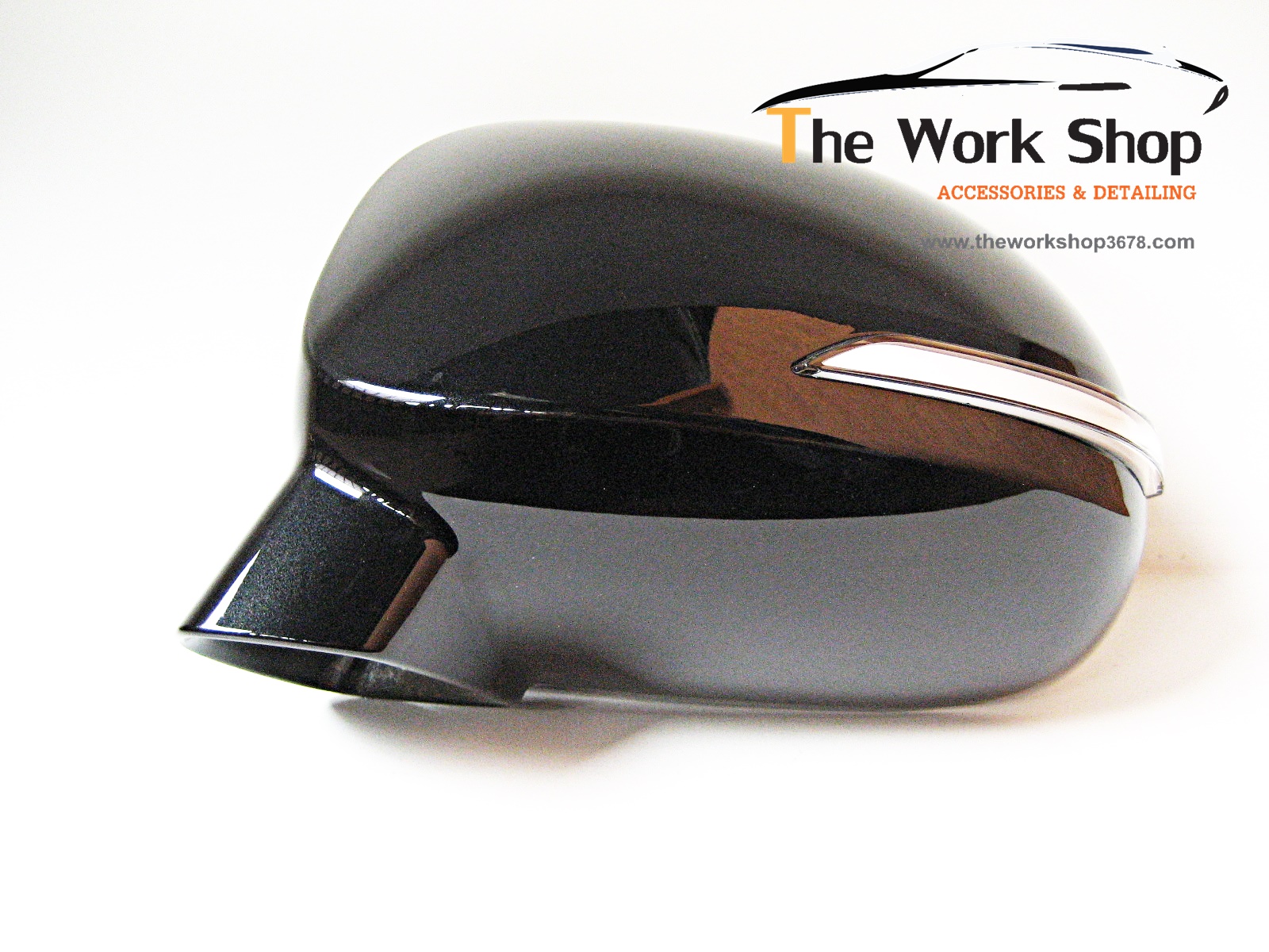Black : Side mirror with LED - กระจกมองข้างสีดำ พร้อมไฟ LED