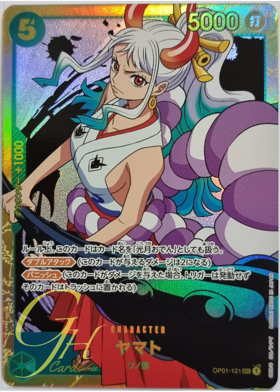 One Piece Card Game [OP01-121] Yamato (Secret Rare)