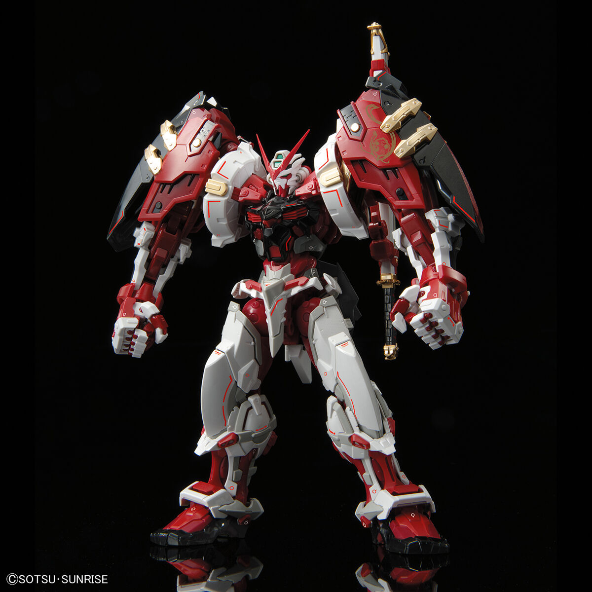 High resolution model 1/100 Gundam Astray Red Frame Powered Red