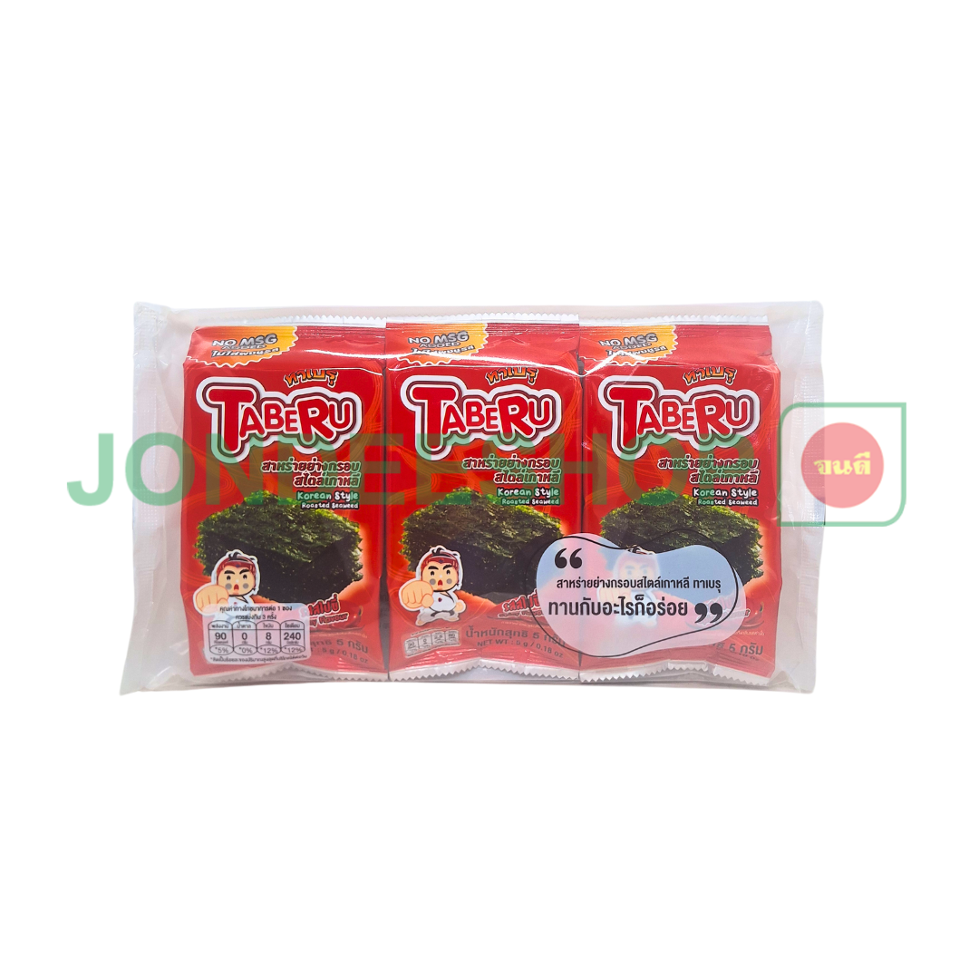 สาหร่ายสไตล์เกาหลี รสสไปซี่ P3 #8856366003627